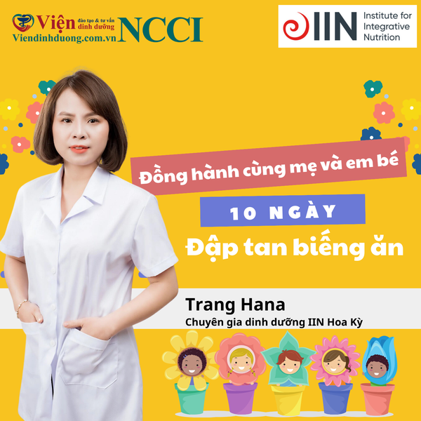 Đồng hành cùng mẹ bé 1 kèm 1 trong 10 ngày - Đập tan biếng ăn