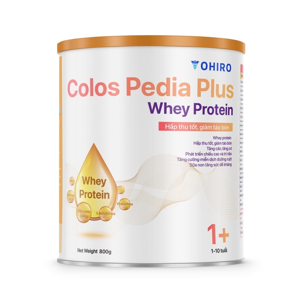 Sữa non Ohiro Pedia Whey protein 1+ tăng cân, tăng chiều cao