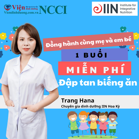 Phác đồ tăng cân cho bé biếng ăn