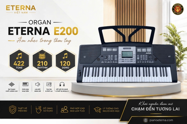 đàn organ eterna e200