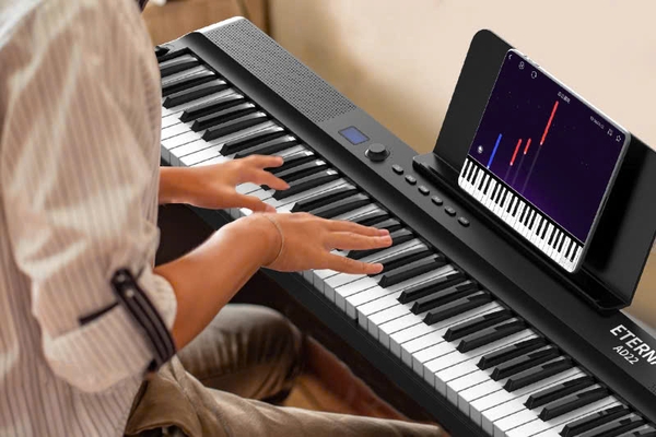 kết nối bluetooth piano điện eterna ad22