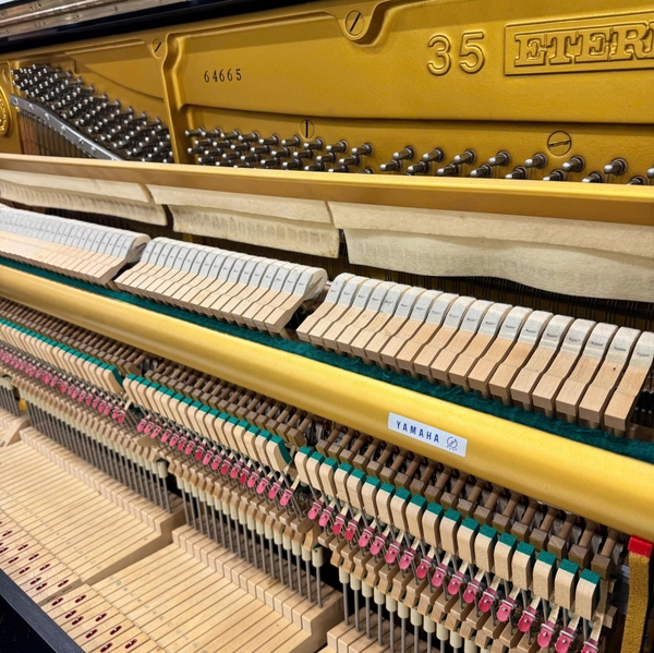 Đàn Piano Eterna 35 được sản xuất tại nhật bản, thừa hưởng công nghệ và bộ máy của Yamaha,