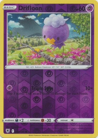 Drifloon - 063/189 - Common Reverse Holo