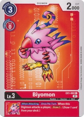 Biyomon - EX1-002 - Common