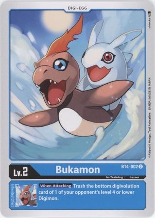 Bukamon - BT4-002 - Uncommon
