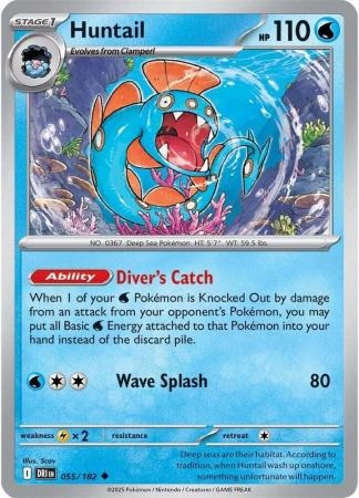 Huntail - 055/182 - Uncommon