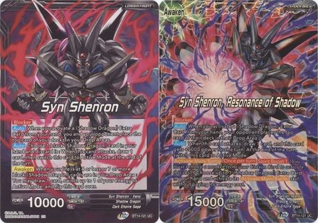 Syn Shenron // Syn Shenron, Resonance of Shadow - BT14-121 - Uncommon Foil