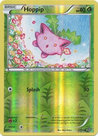 Hoppip - 3/114 - Common Reverse Holo