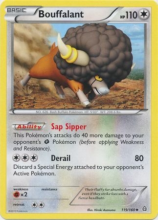 Bouffalant - 119/160 - Uncommon