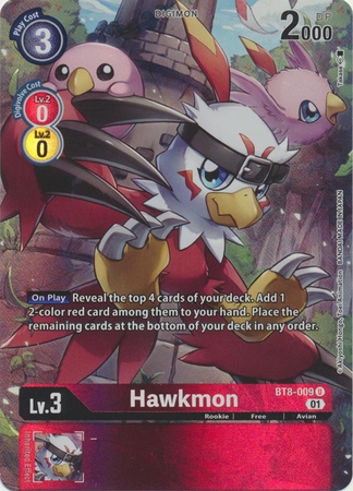 Hawkmon (Alternate Art) - BT8-009 U - Uncommon