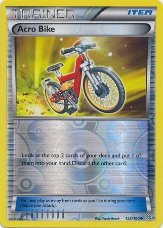 Acro Bike - 122/160 - Uncommon - Reverse Holo