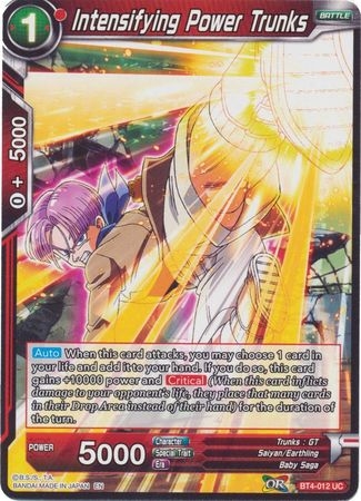 Intensifying Power Trunks (Reprint) - BT4-012 - Uncommon