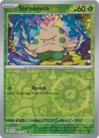 Shroomish - 003/198 - Common Reverse Holo