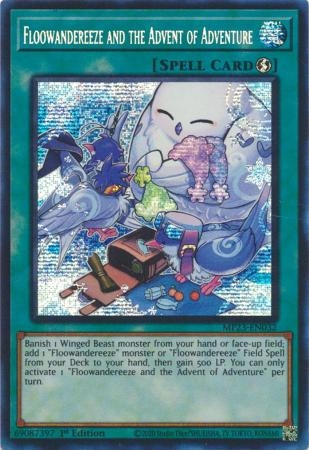 Floowandereeze and the Advent of Adventure - MP23-EN032 - Secret Rare 1st Edition