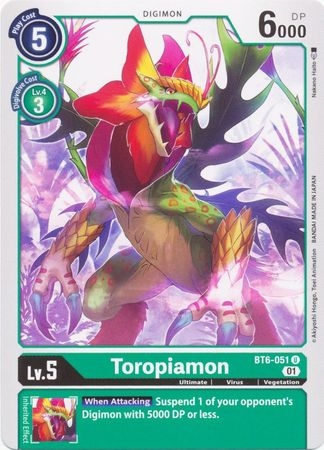 Toropiamon - BT6-051 - Uncommon