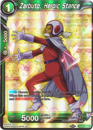 Zarbuto, Heroic Stance (Reprint) - DB2-081 - Common Foil