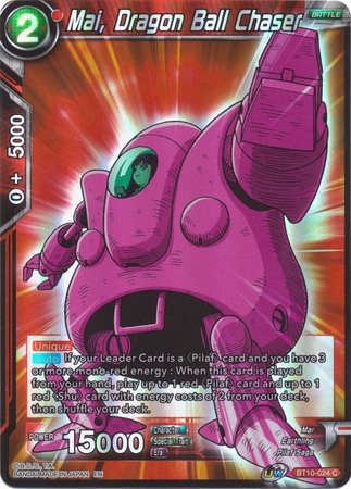 Mai, Dragon Ball Chaser - BT10-024 - Common Foil