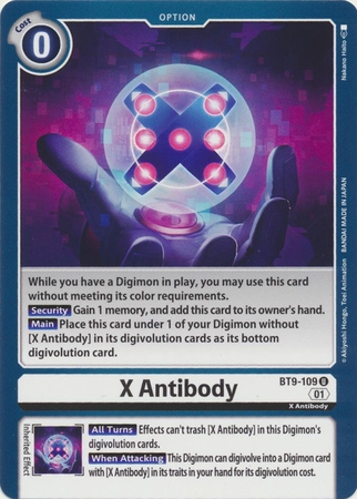 X Antibody - BT9-109 U - Uncommon