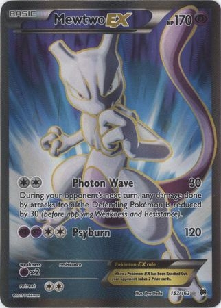 Mewtwo EX - 157/162 - Full Art Ultra Rare