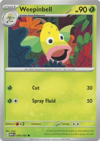 Weepinbell - 070/165 - Common