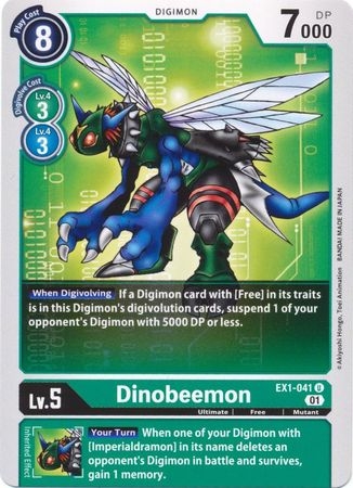 Dinobeemon - EX1-041 - Uncommon