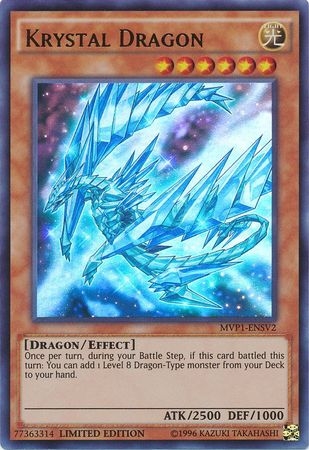 Krystal Dragon - MVP1-ENSV2 - Ultra Rare Limited Edition