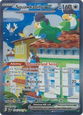 Squawkabilly ex - 264/193 - Special Illustrion Rare
