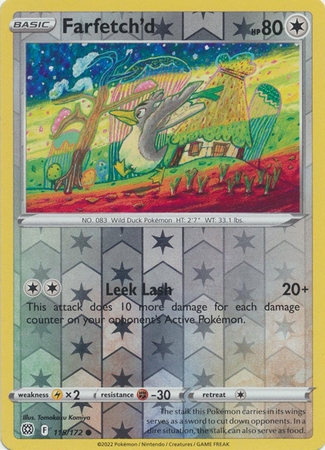 Farfetch'd - 115/172 - Common Reverse Holo