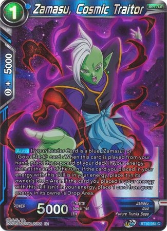 Zamasu, Cosmic Traitor - BT10-054 - Common Foil