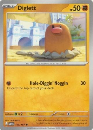 Diglett - 103/197 - Common