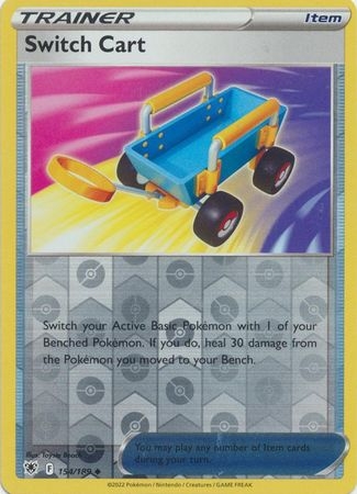 Switch Cart - 154/189 - Uncommon Reverse Holo