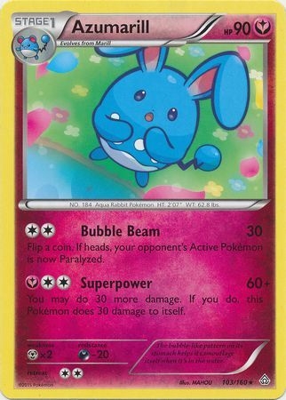 Azumarill - 103/160 - Rare