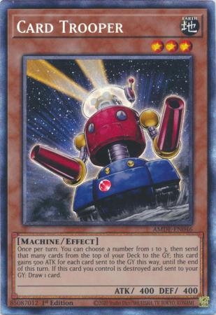 Card Trooper - AMDE-EN046 - Collector's Rare 1st Edition