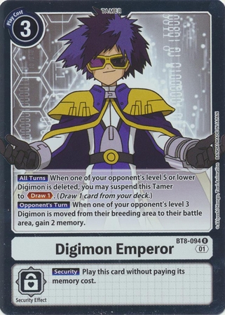 Digimon Emperor - BT8-094 R - Rare