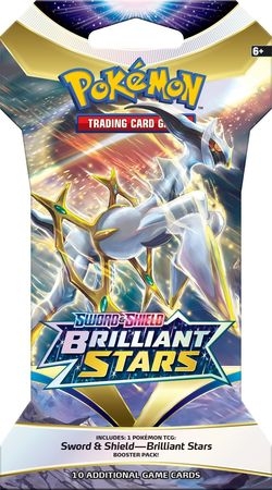 Sword & Shield Brilliant Stars Sleeved Booster Pack
