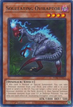 Souleating Oviraptor - WISU-EN012 - Rare 1st Edition