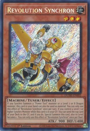 Revolution Synchron - DUNE-EN002 - Secret Rare 1st Edition