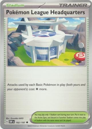 Pokemon League Headquarters - 192/197 - Uncommon