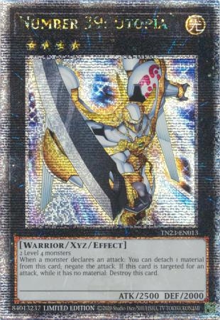 Number 39: Utopia - TN23-EN013 - Quarter Century Rare 1st Edition
