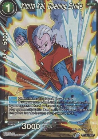 Kibito Kai, Opening Strike - BT14-124 - Uncommon Foil