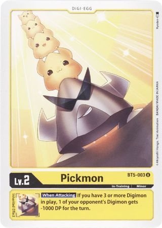Pickmon - BT5-003 - Uncommon