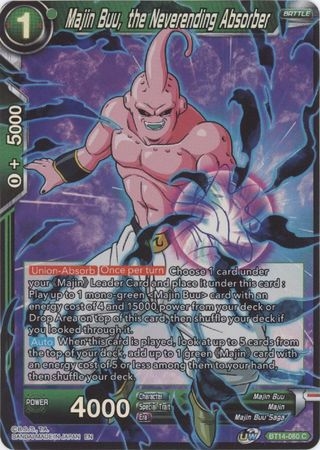 Majin Buu, the Neverending Absorber - BT14-080 - Common Foil