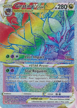 Giratina VSTAR - 201/196 - Hyper Rare