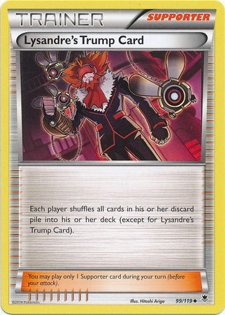 Lysandre's Trump Card - 99/119 - Uncommon