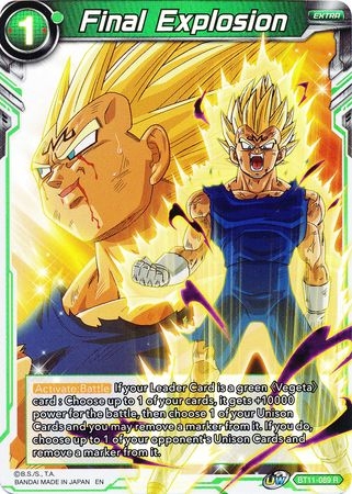 Final Explosion - BT11-089 - Foil Rare