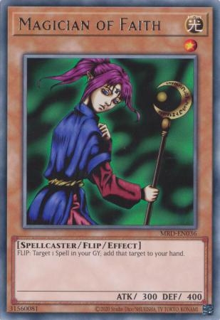 Magician of Faith - MRD-EN036 - Rare Unlimited (25th Reprint)