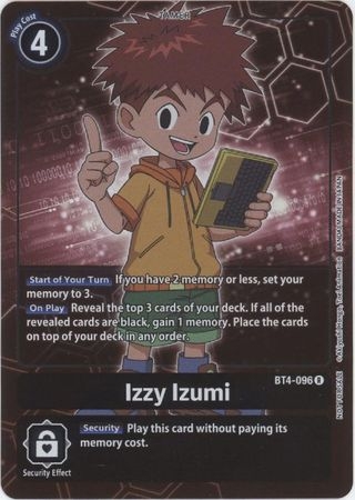 Izzy Izumi (Box Topper) - BT4-096 - Promo