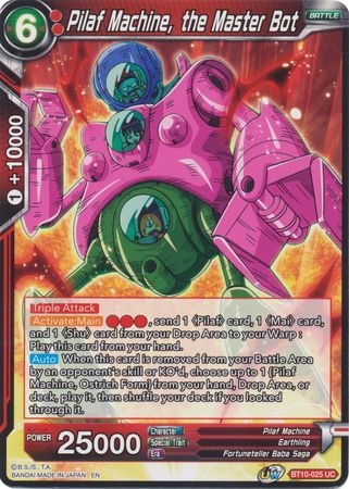 Pilaf Machine, the Master Bot - BT10-025 - Uncommon