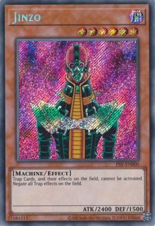 Jinzo - PSV-EN000 - Secret Rare Unlimited (25th Reprint)