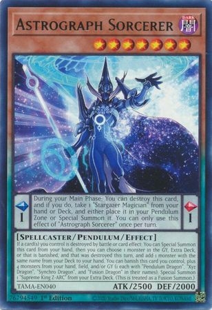 Astrograph Sorcerer - TAMA-EN040 - Rare 1st Edition